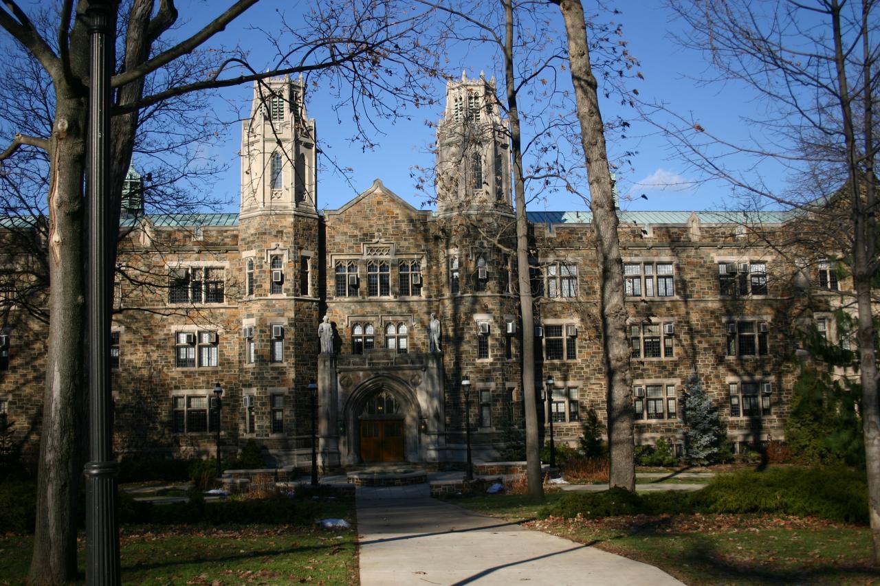 Lehigh university packard laboratory funds premises 1928 donated ward benefactor alumnus named james who